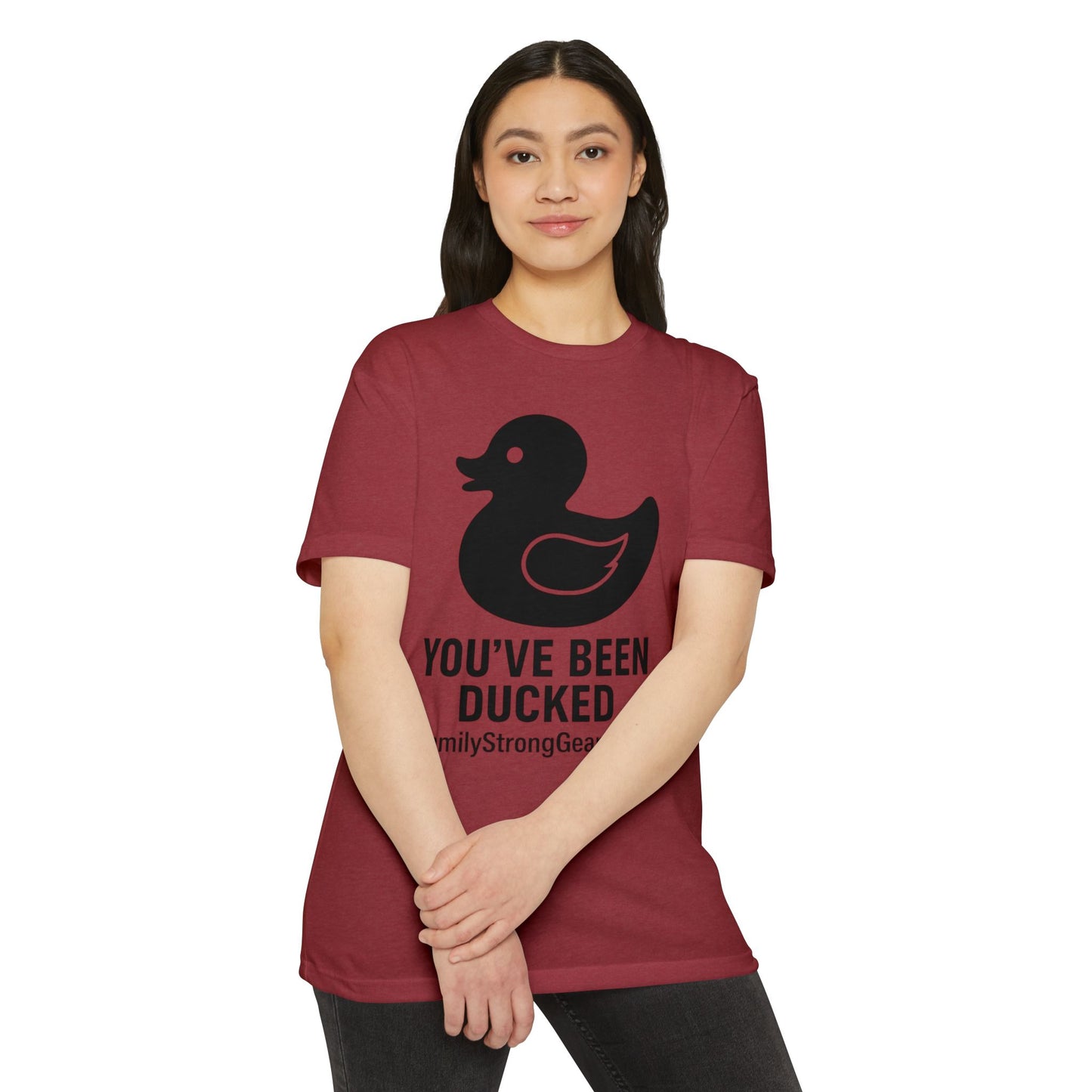 You've Been Ducked! Unisex CVC Jersey T-shirt