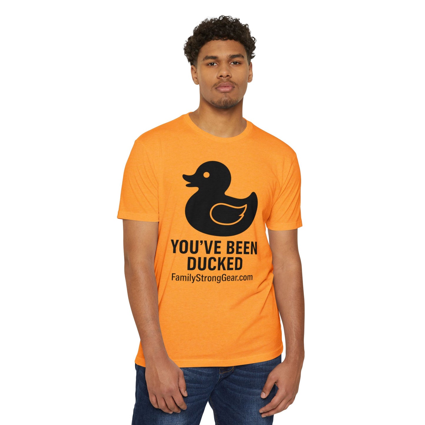 You've Been Ducked! Unisex CVC Jersey T-shirt