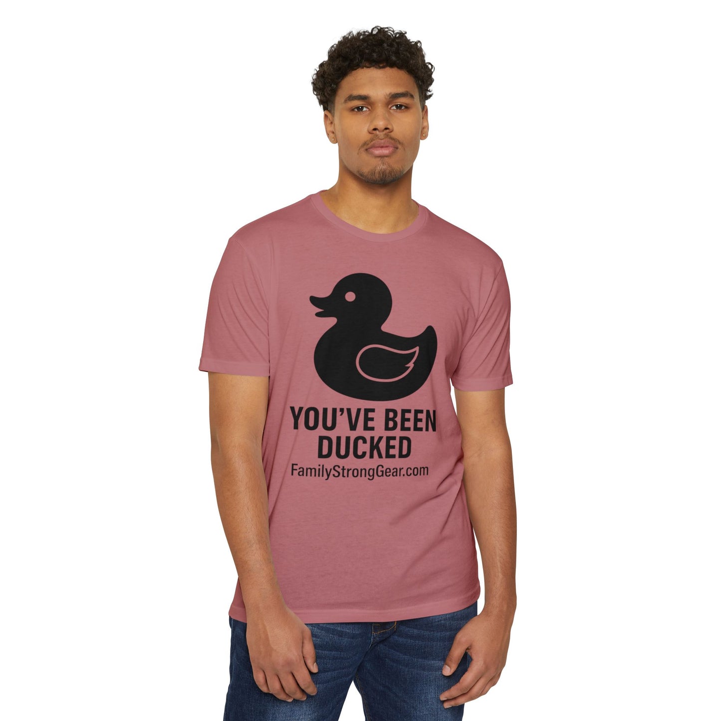 You've Been Ducked! Unisex CVC Jersey T-shirt