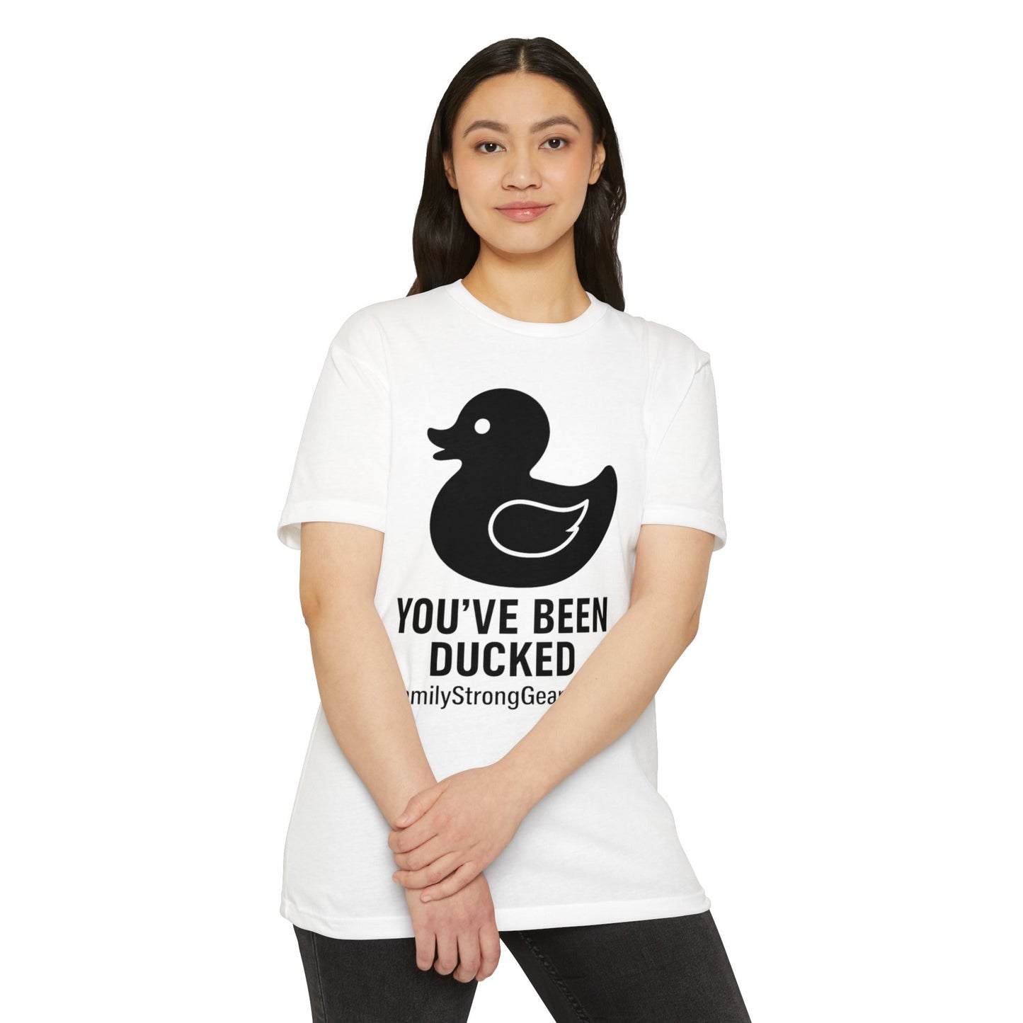 You've Been Ducked! Unisex CVC Jersey T-shirt
